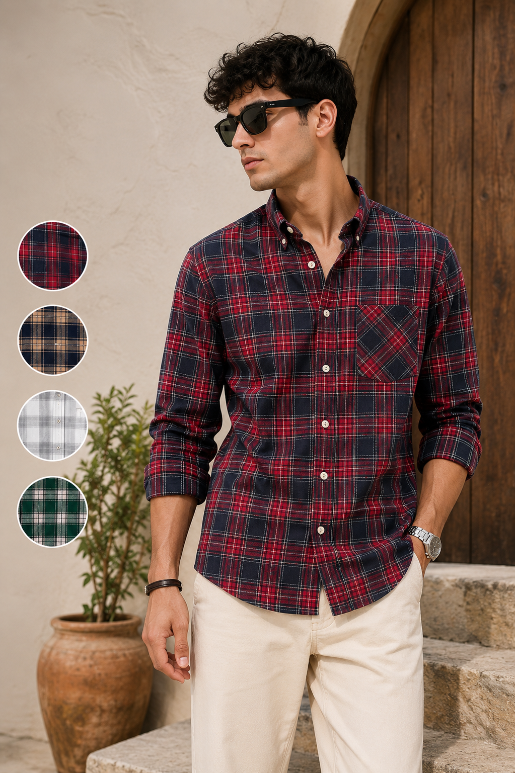 Urban Brush Check Shirt